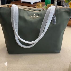 Kate Spade New with tags Authentic Olive tote.